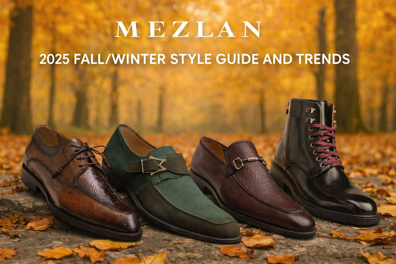 Mezlan Autumn/Winter 2025-2026 Designer Shoe Style Guide & Trends Mezlan Autumn/Winter 2025-2026 Designer Shoe Style Guide & Trends