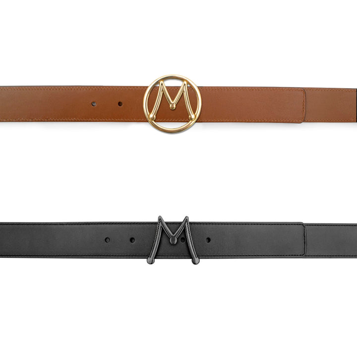 Reversible Italian Calfskin Strap / Interchangeable Dual Buckles