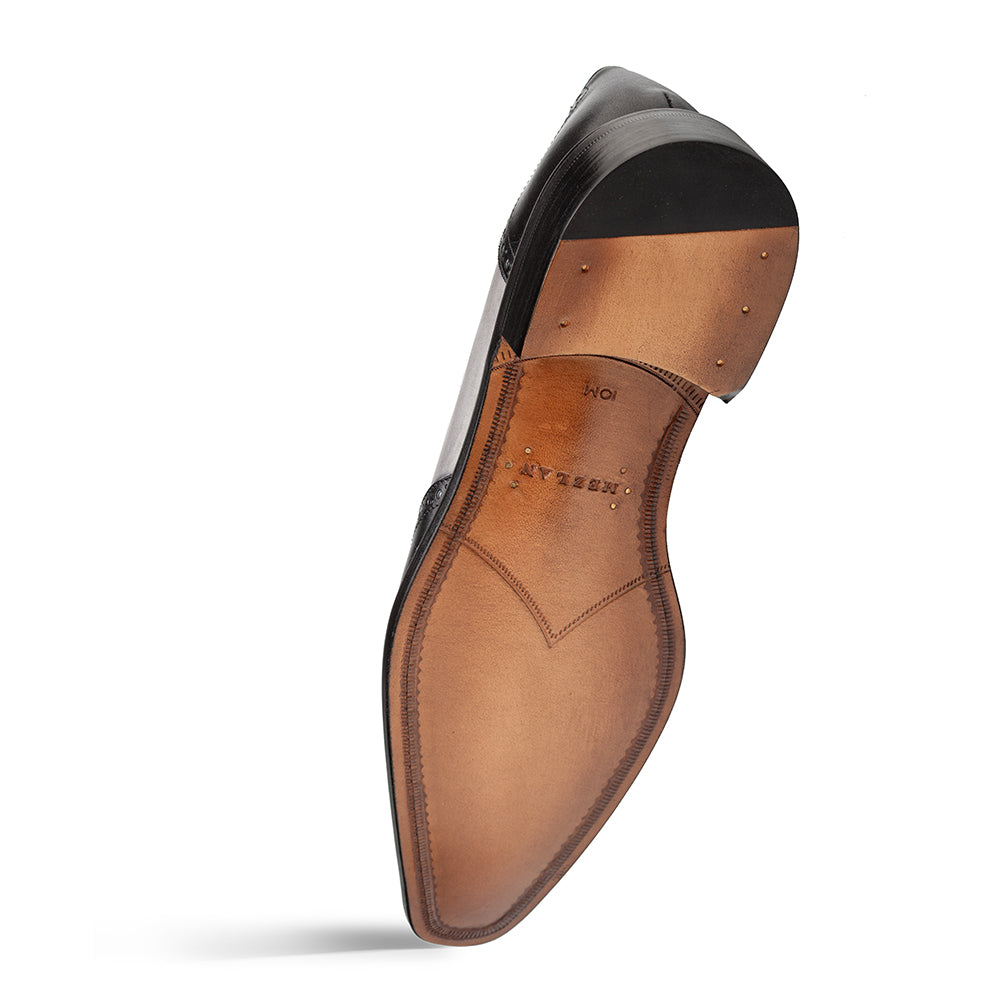 Anselmo Two-Tone Tassel Slip On