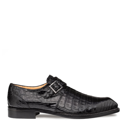Gigolo Crocodile Monk Strap Hover