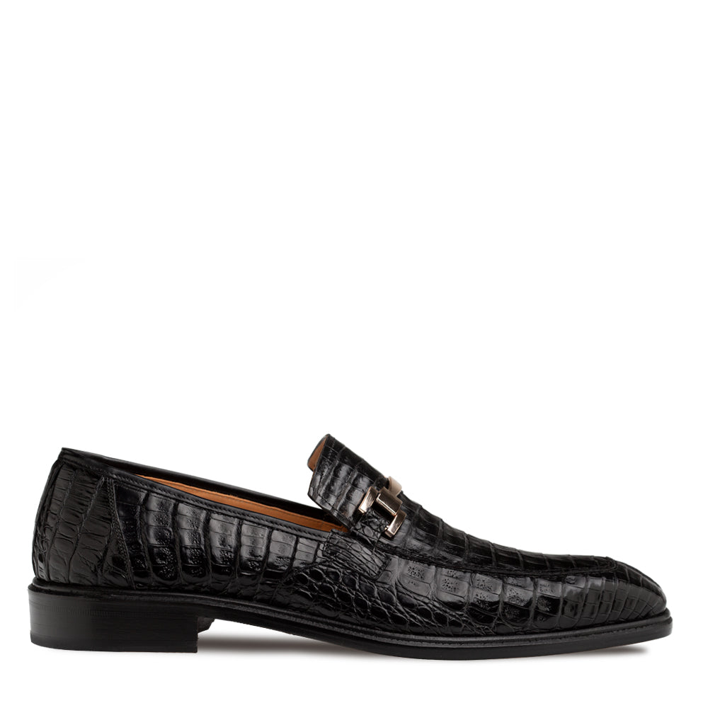 Rhodas Croc Ornament Slip On – Mezlan
