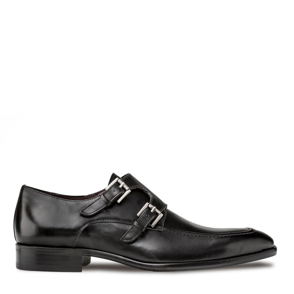 Mezlan double store monk strap