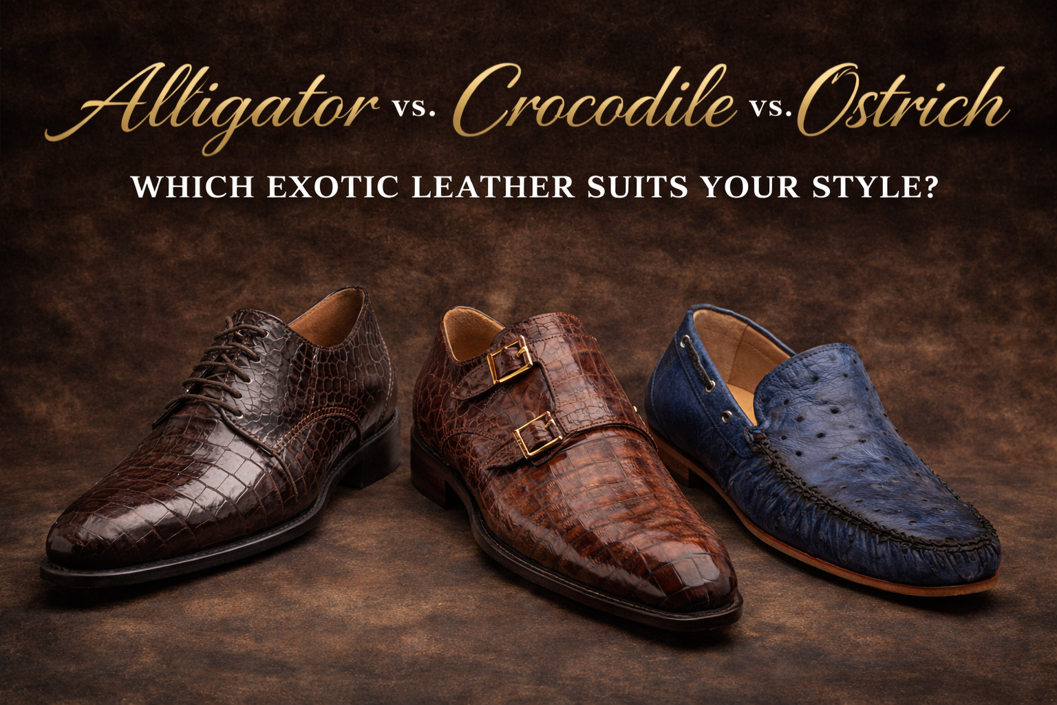 Alligator vs. Crocodile vs. Ostrich: Which Exotic Leather Suits Your Style?