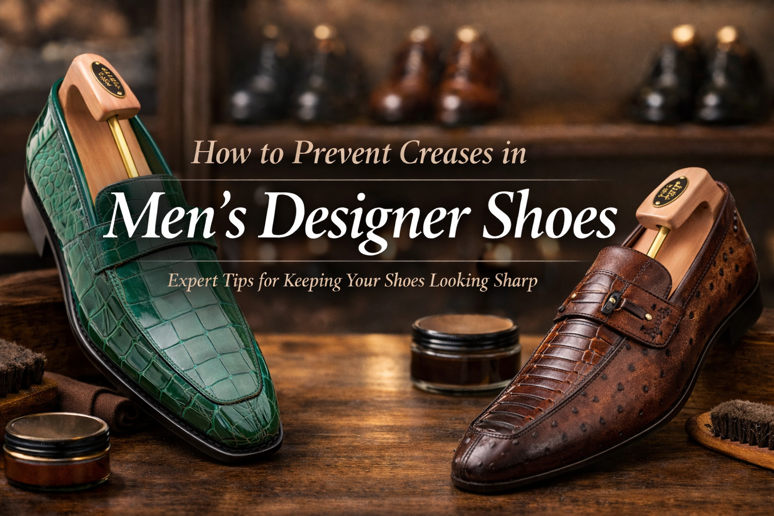How Do You Prevent Creases in Your Designer Shoes?