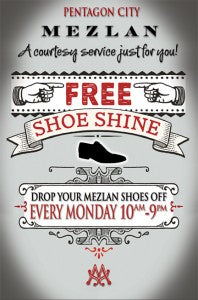 Get A Free Shoe Shine!