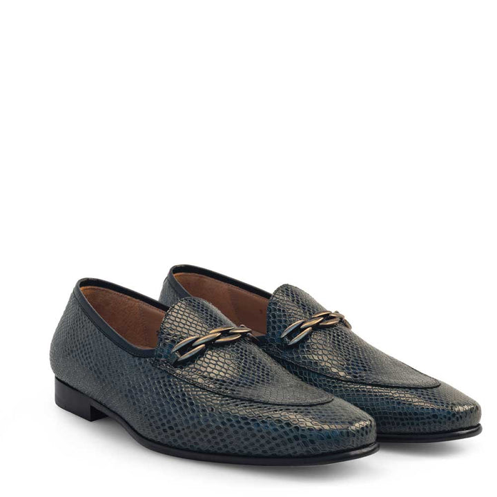 Embossed Ornament Loafer