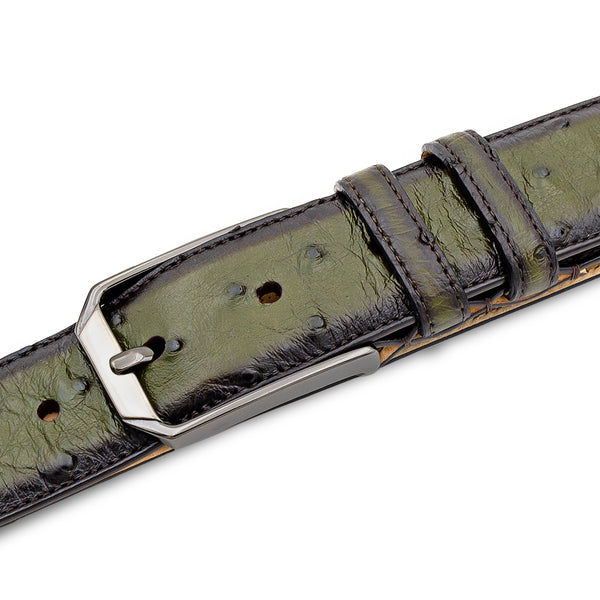 Ostrich Skin Belt – Mezlan display picture 2