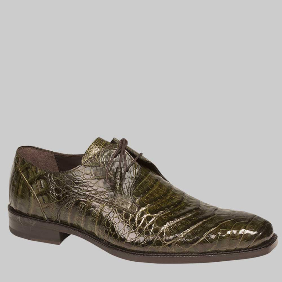 Mezlan Men's Crocodile Leather Lace Up Anderson