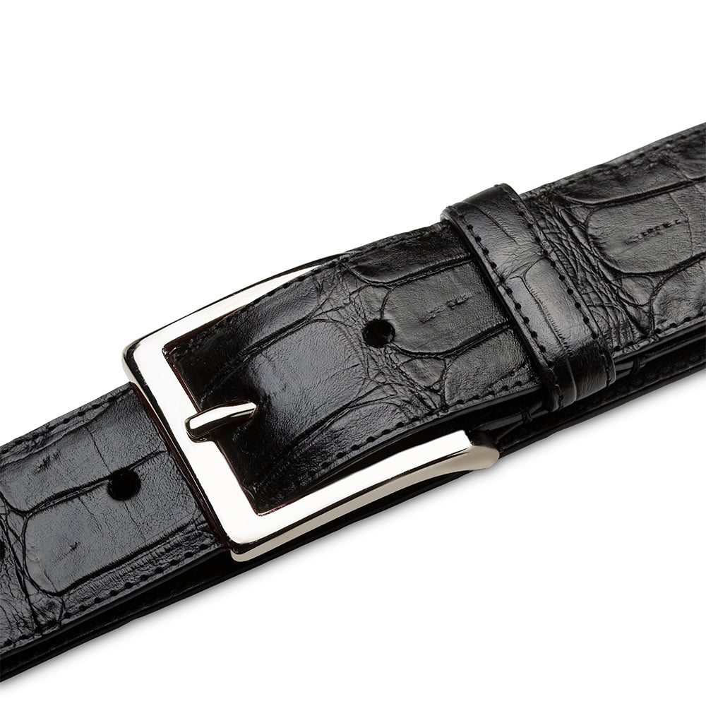 Classic Crocodile Belt – Mezlan display picture 1