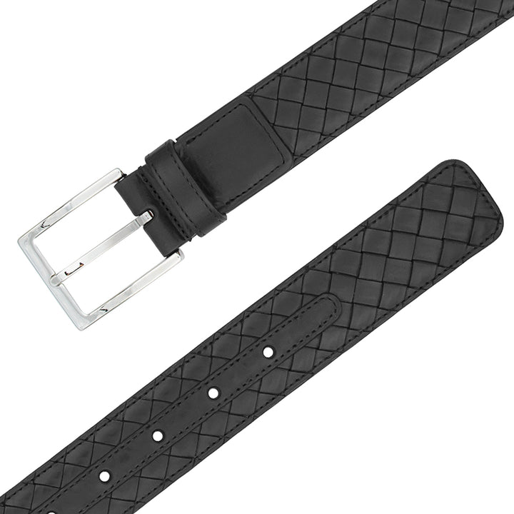 Woven Calfskin Belt