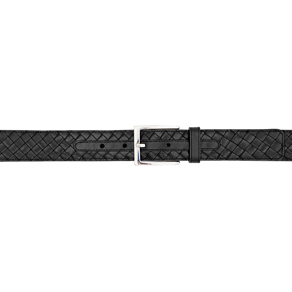 Woven Calfskin Belt