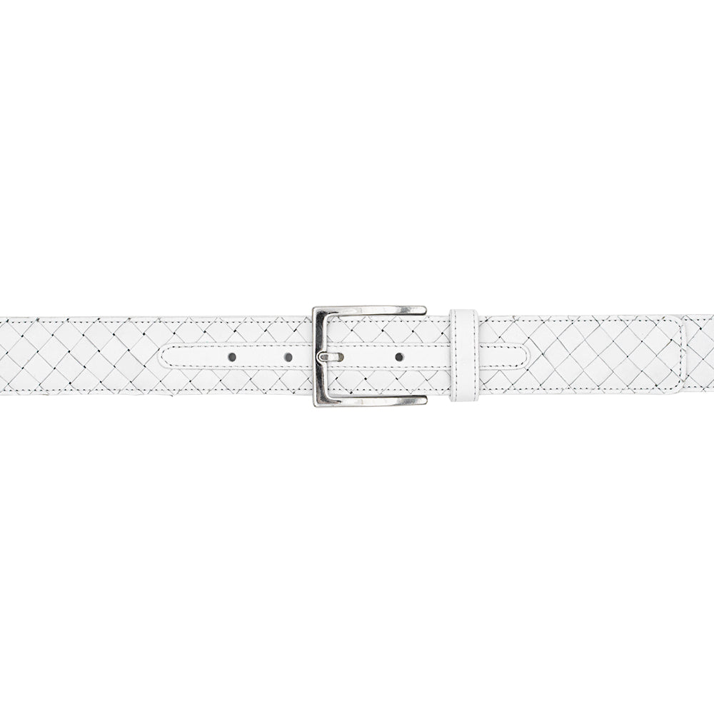 Woven Calfskin Belt