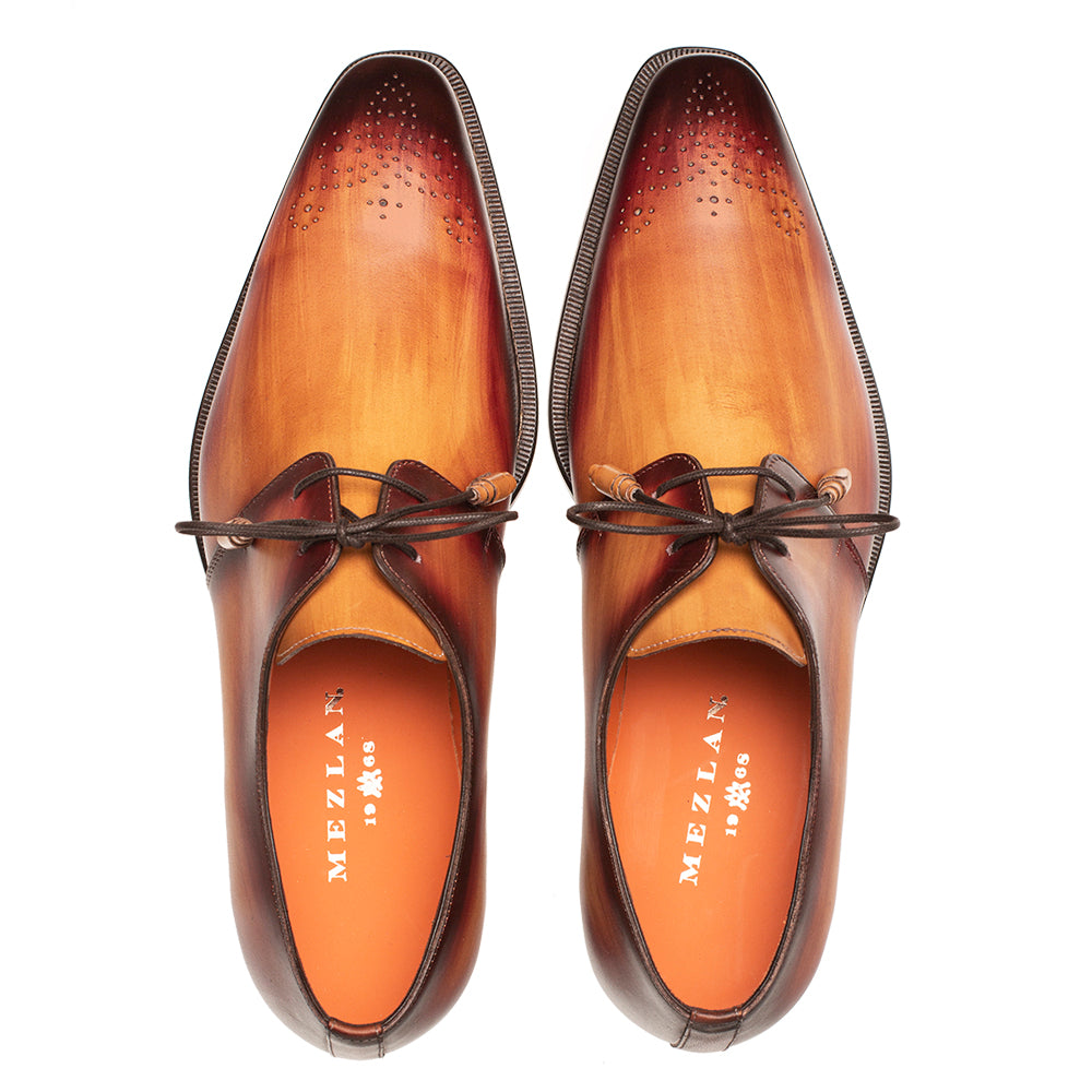 Principe Patina Leather Derby Mezlan