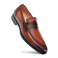 Load image into Gallery viewer, Avenue Rubber Sole Penny Loafer
