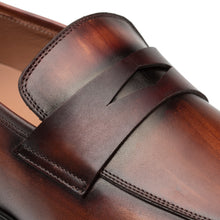 Load image into Gallery viewer, Avenue Rubber Sole Penny Loafer
