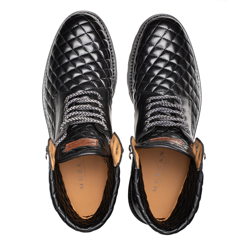 Dolfi Quilted Leather Alpine Boot