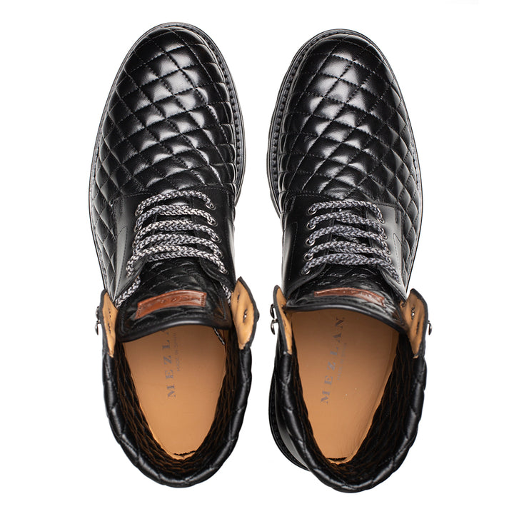 Dolfi Quilted Leather Alpine Boot