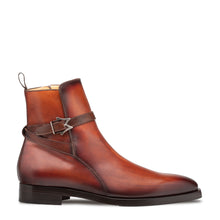 Load image into Gallery viewer, Patina Leather Zipper Boot
