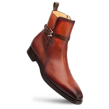 Load image into Gallery viewer, Patina Leather Zipper Boot
