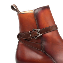 Load image into Gallery viewer, Patina Leather Zipper Boot
