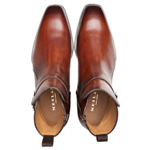 Load image into Gallery viewer, Patina Leather Zipper Boot
