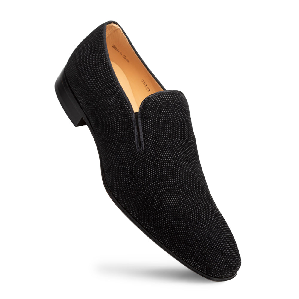 Notte Glass Suede Slip On – Mezlan