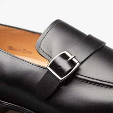 Load image into Gallery viewer, Salato Leather/Rubber Strap Loafer
