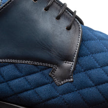 Load image into Gallery viewer, Quilted Suede/Leather Lace Up
