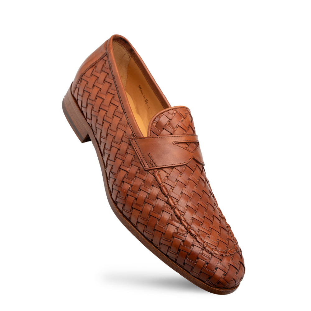 Solomeo Woven Penny Loafer