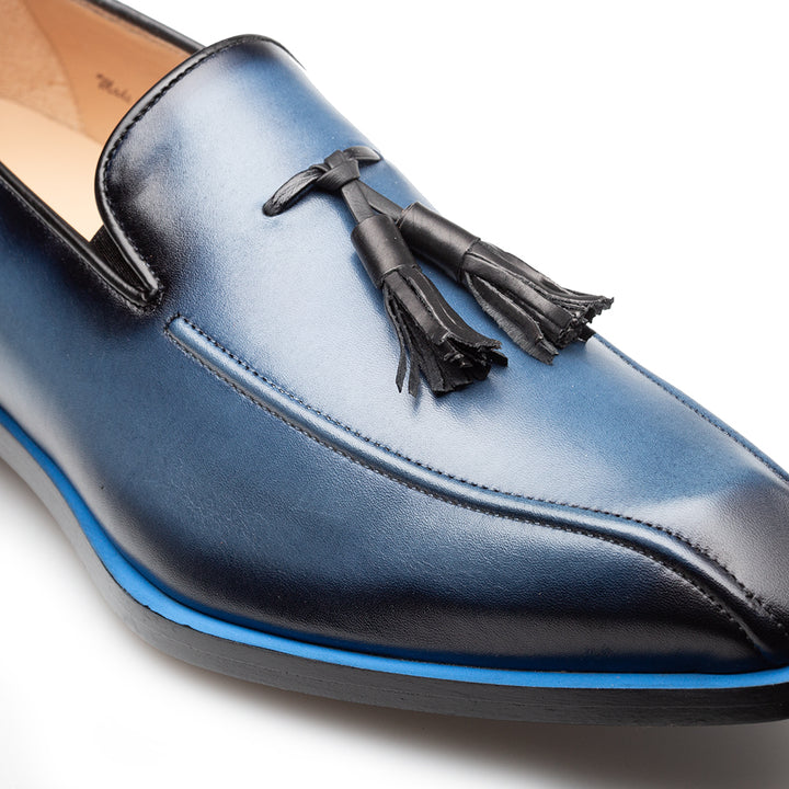 Bicycle Toe Tassled Slip On