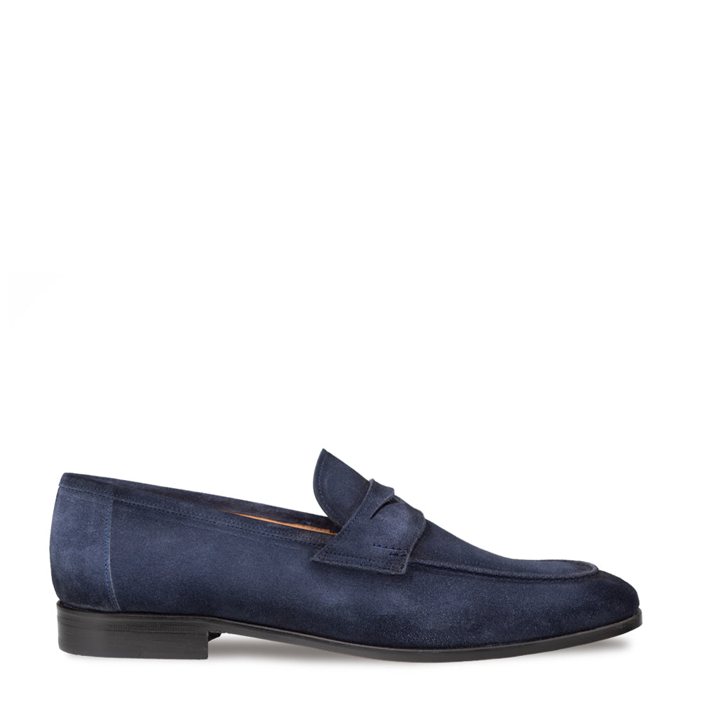 Mezlan blue suede shoes hotsell