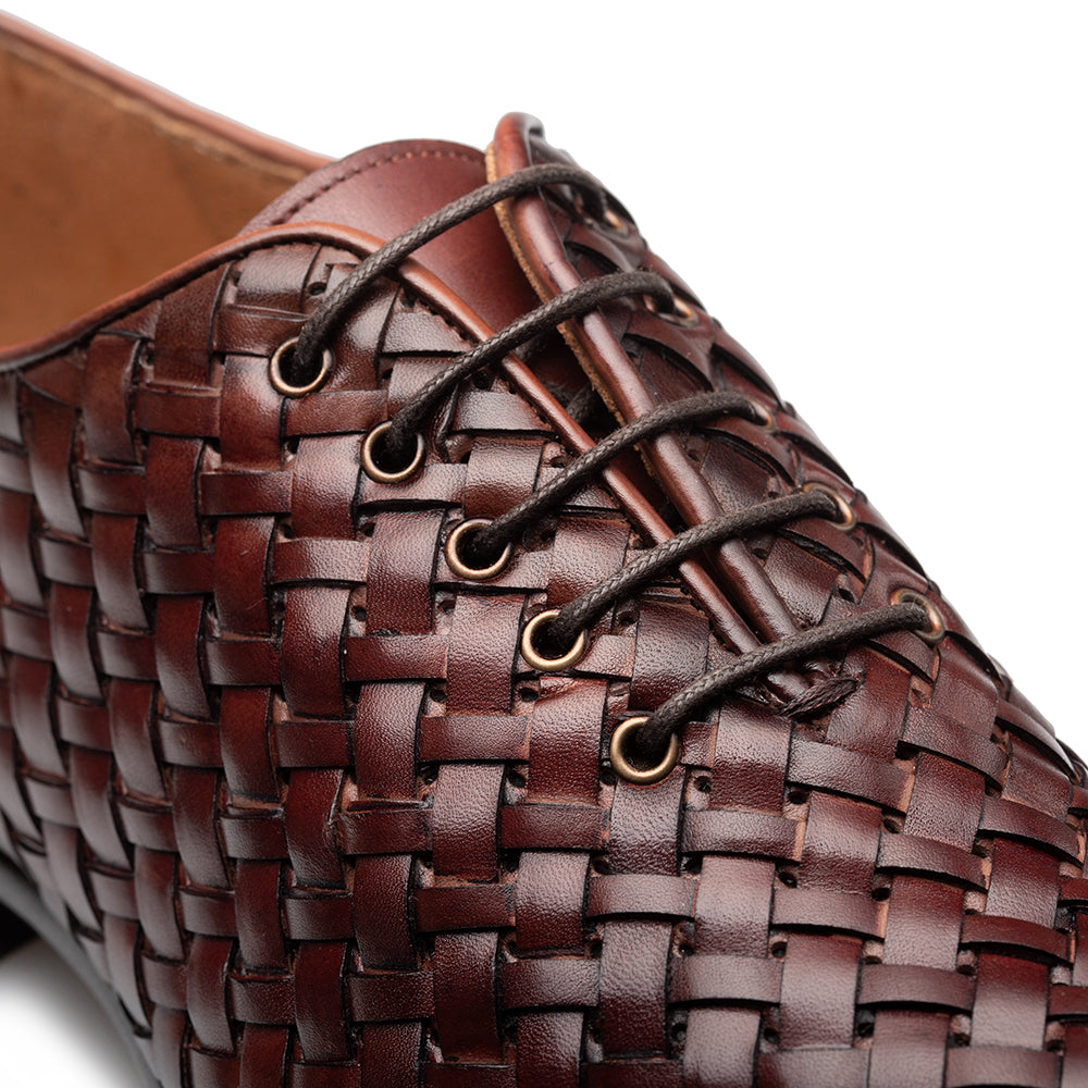 Woven Calf Oxford