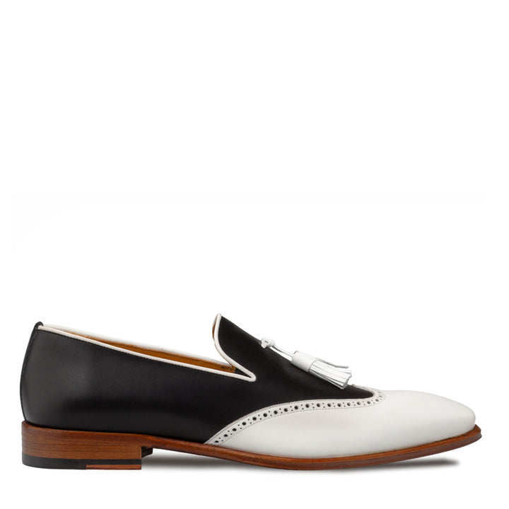 Jucar Two-Tone Tasseled Slip On