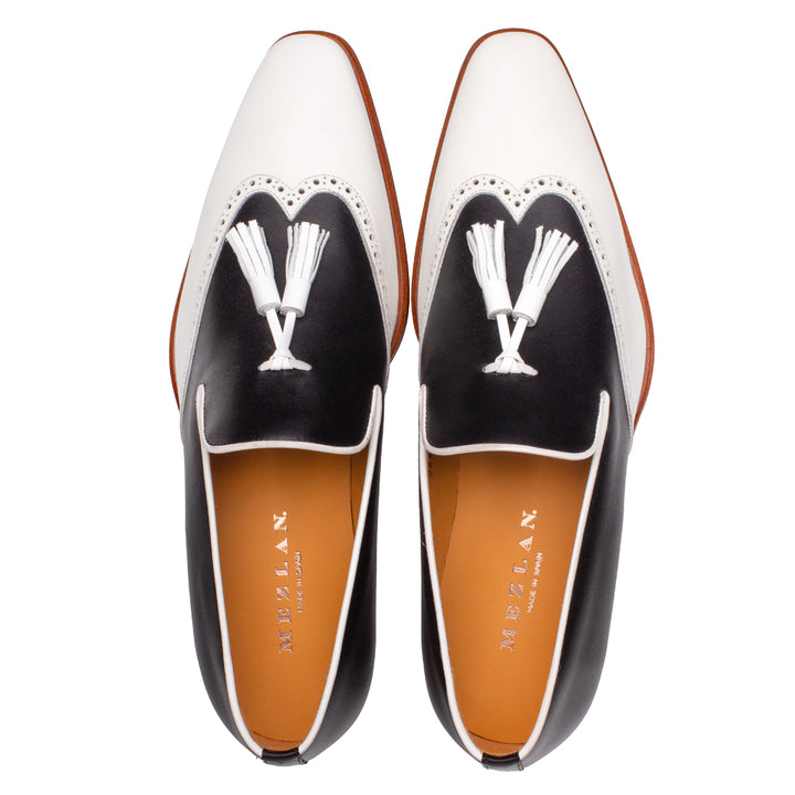 Jucar Two-Tone Tasseled Slip On