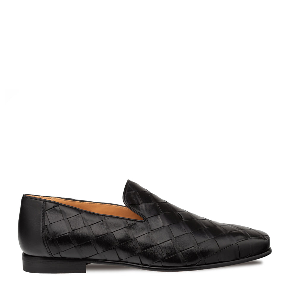 Woven Calf Pump