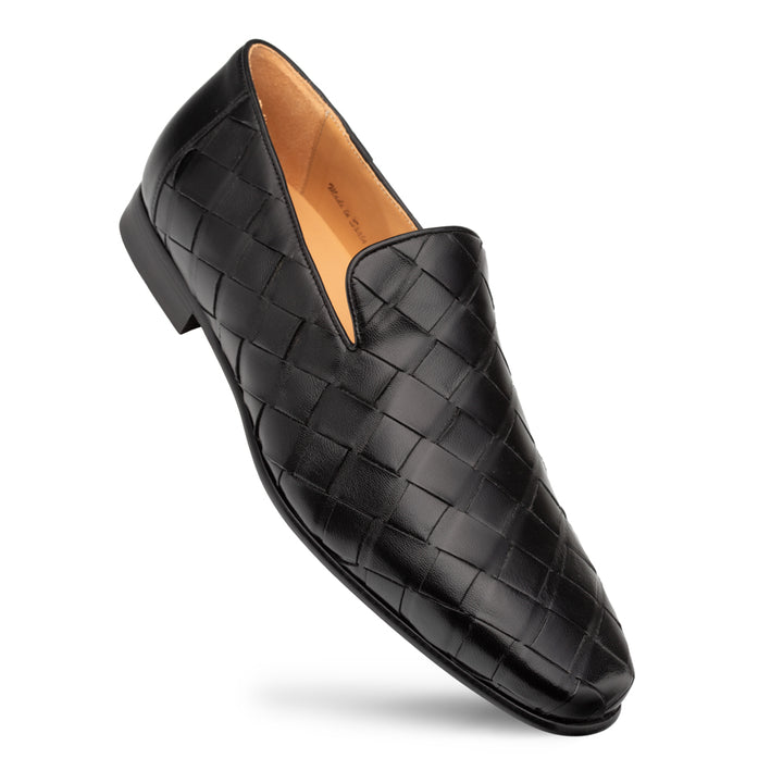 Woven Calf Pump