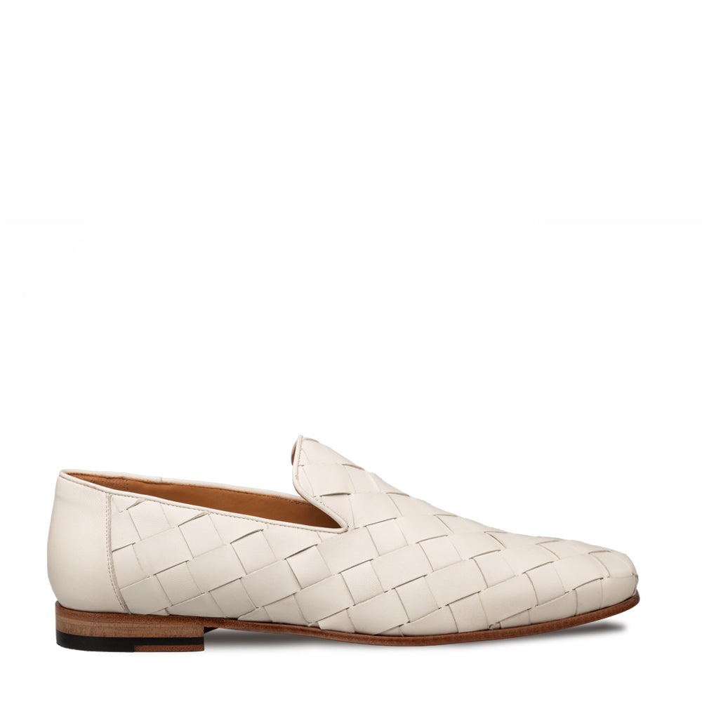Woven Calf Pump