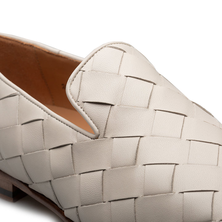 Woven Calf Pump