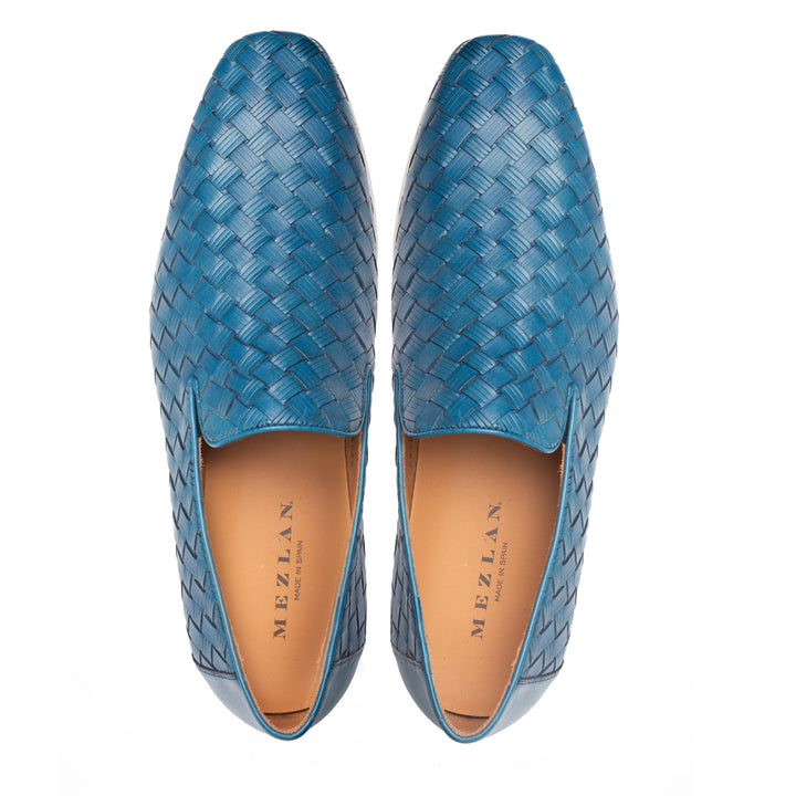 Woven Calf Venetian Slip On