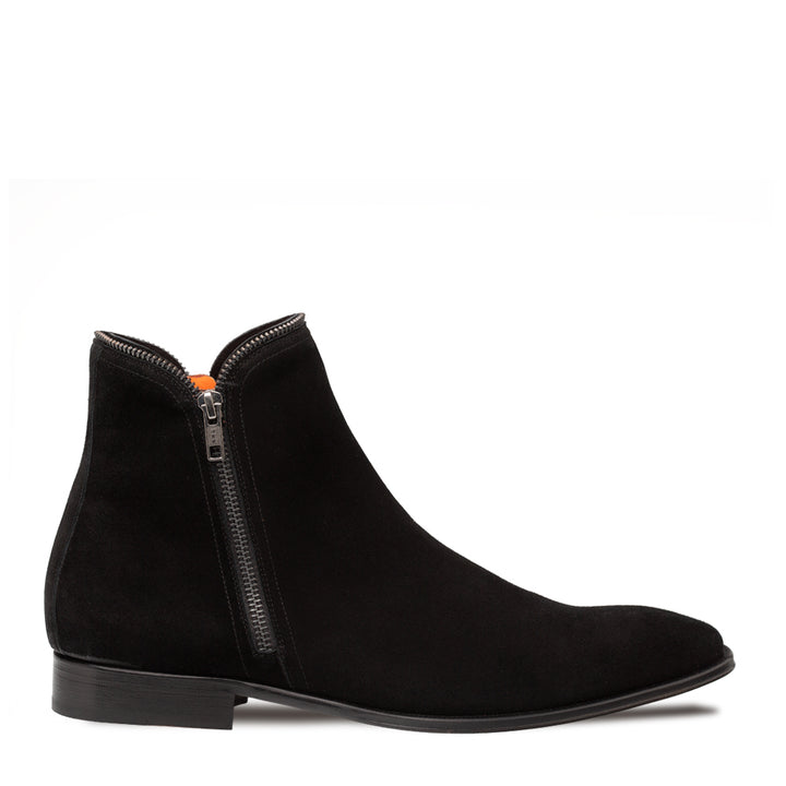 Moretti Suede Zip Boot