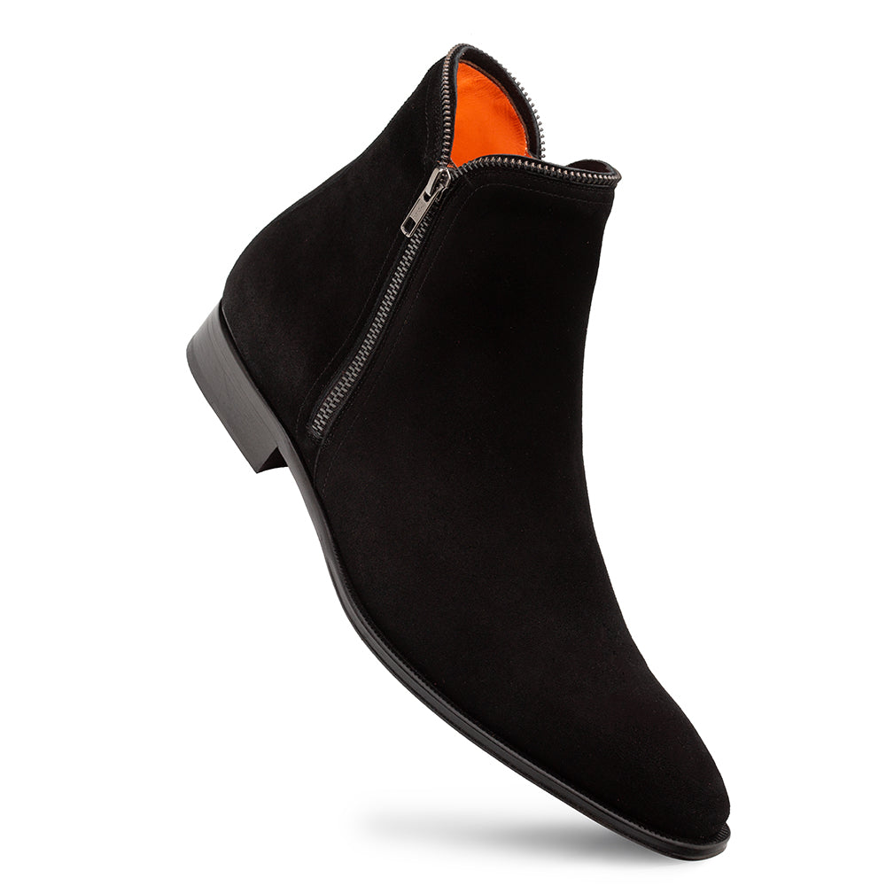 Moretti Suede Zip Boot