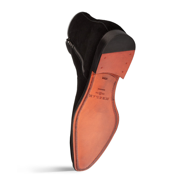 Moretti Suede Zip Boot