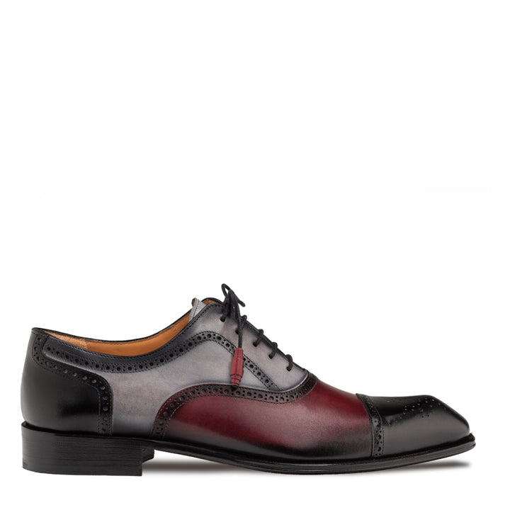 Galante Tri-tone Cap Toe Oxford