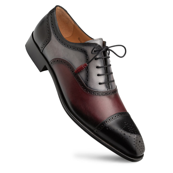 Galante Tri-tone Cap Toe Oxford