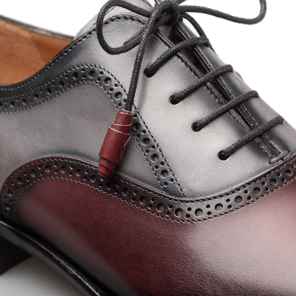 Galante Tri-tone Cap Toe Oxford