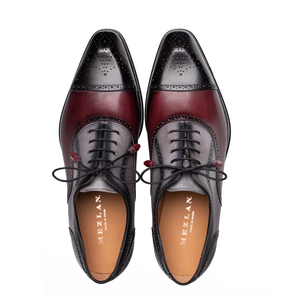 Galante Tri-tone Cap Toe Oxford