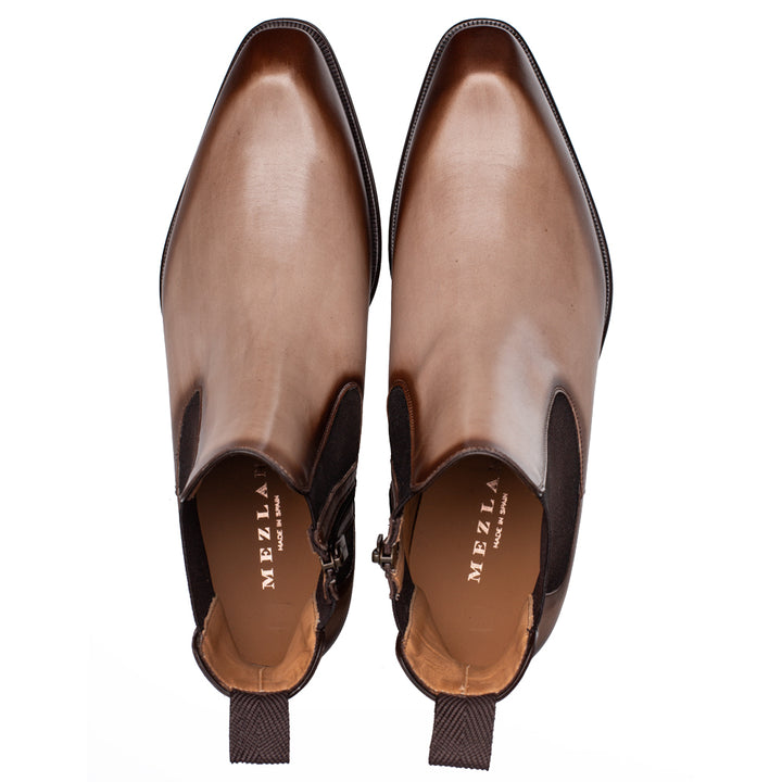 Patina Calf Chelsea Boot