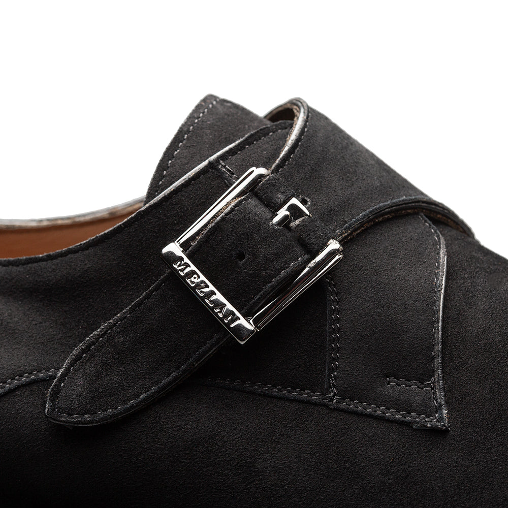 Albini Suede Monk strap