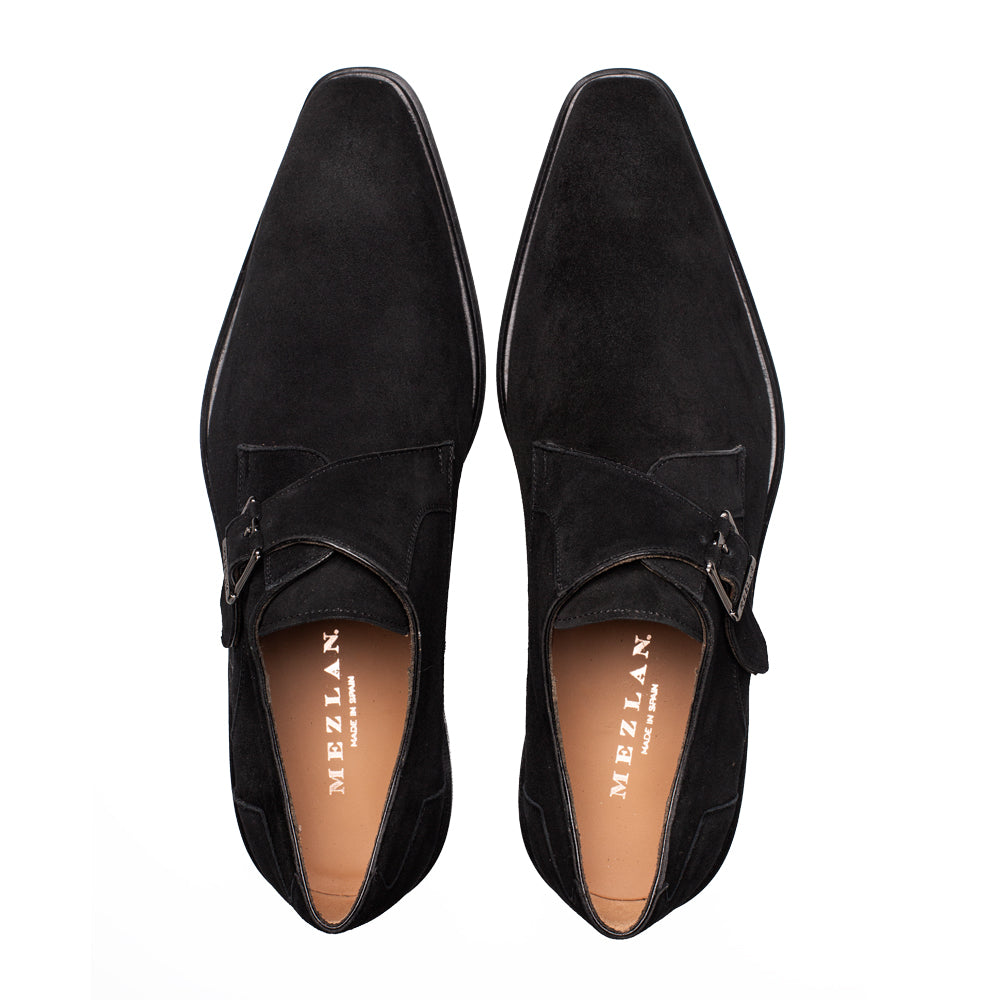 Albini Suede Monk strap