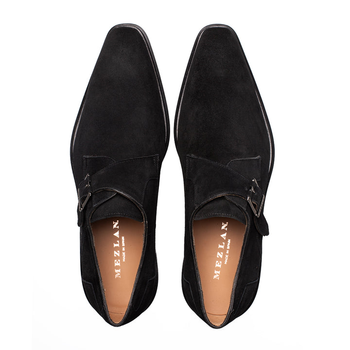 Albini Suede Monk strap